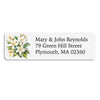 White Gardenias Return Address Label