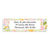 Pink, Yellow & Green Floral Border Return Address Label