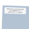 Standard Serif Return Address Label
