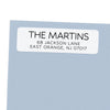 Tall Thin Standard Return Address Label