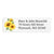 Sunflower Bunch Return Address Label