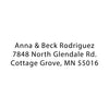 Standard Return Address Stamp - Self-Inking - Modern & Minimal (Anna & Beck Design)