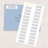 Standard Lined Return Address Label