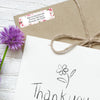 Pink Blossom Return Address Label