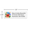 Tropical Lily Return Address Label