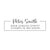 Script Border Return Address Stamp - Self-Inking - Handwritten & Script (Peter Smith Design)