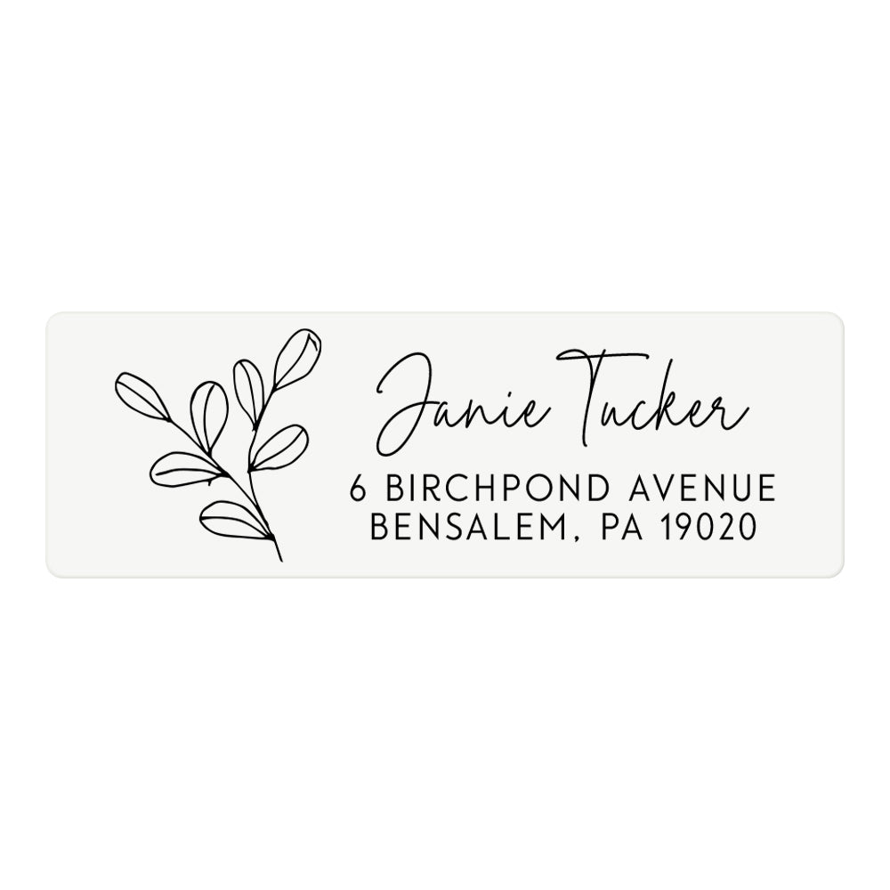 cursive-floral-return-address-label