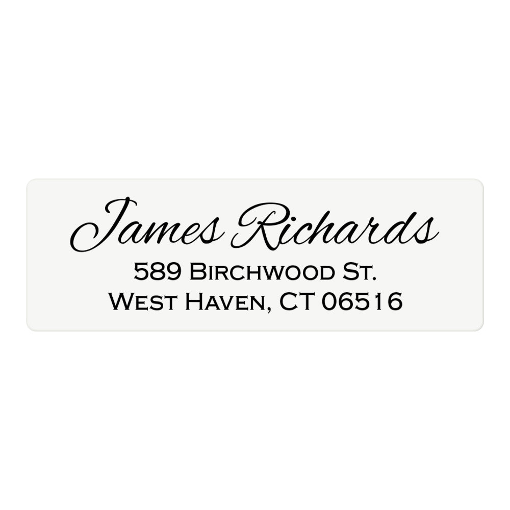 james-richards-cursive-address-label