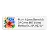 Tropical Lily Return Address Label