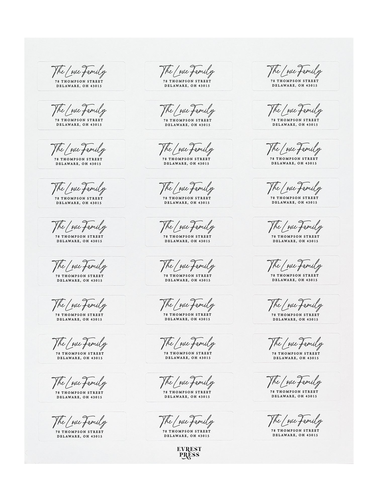 stylish-cursive-return-address-label-sheet